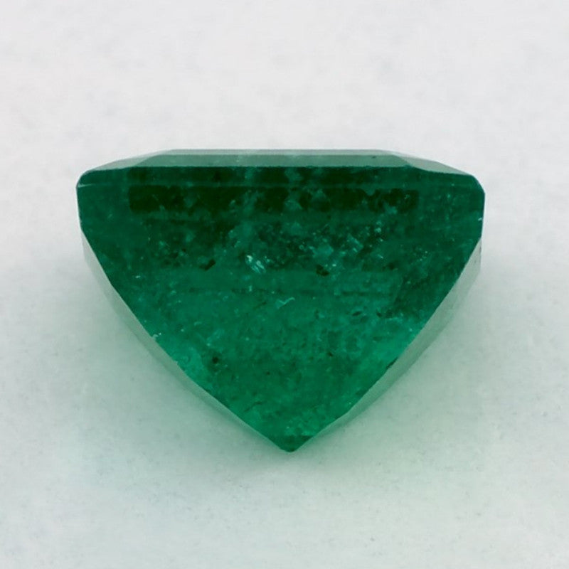 1.41 Carat Asscher Natural Green Emerald
