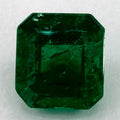 1.29 Carat Asscher Natural Green Emerald