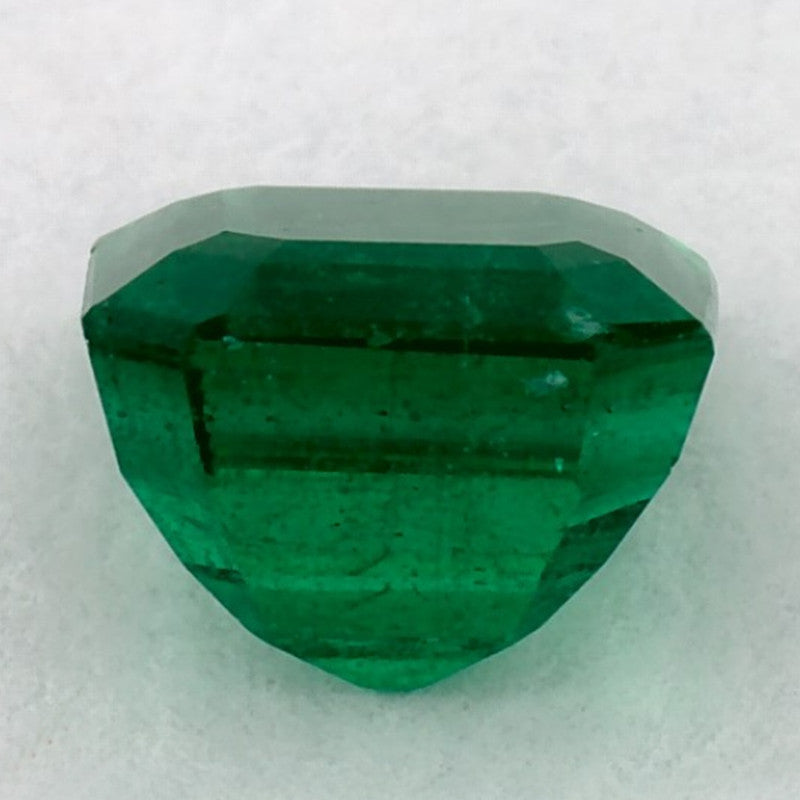 1.29 Carat Asscher Natural Green Emerald