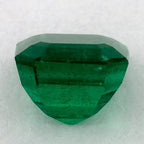 1.29 Carat Asscher Natural Green Emerald