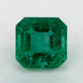 1.12 Carat Asscher Natural Green Emerald