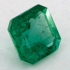 1.12 Carat Asscher Natural Green Emerald