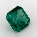 1.18 Carat Asscher Natural Green Emerald