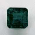 3.76 Carat Asscher Natural Green Emerald
