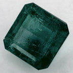3.76 Carat Asscher Natural Green Emerald