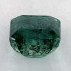 3.76 Carat Asscher Natural Green Emerald