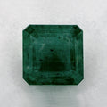 4.51 Carat Asscher Natural Green Emerald