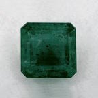 4.51 Carat Asscher Natural Green Emerald