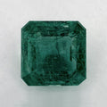 4.60 Carat Asscher Natural Green Emerald