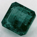 5.57 Carat Asscher Natural Green Emerald