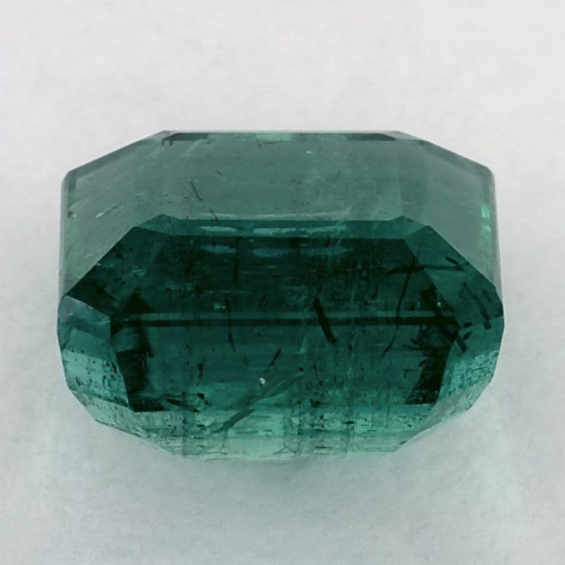 5.57 Carat Asscher Natural Green Emerald