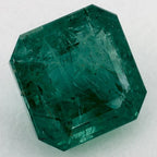 5.59 Carat Asscher Natural Green Emerald