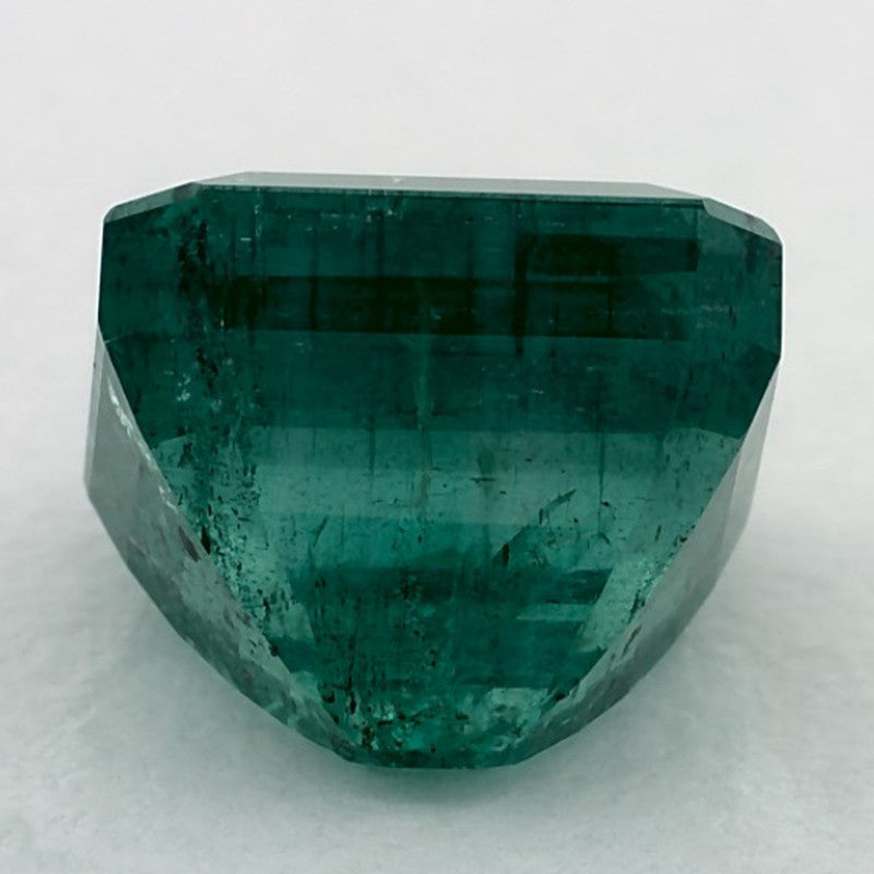 6.25 Carat Asscher Natural Green Emerald