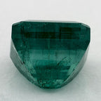 6.25 Carat Asscher Natural Green Emerald