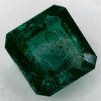 2.48 Carat Asscher Natural Green Emerald
