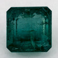4.93 Carat Asscher Natural Green Emerald