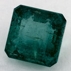 4.93 Carat Asscher Natural Green Emerald