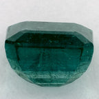 4.93 Carat Asscher Natural Green Emerald