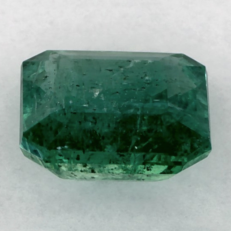 2.04 Carat Asscher Natural Green Emerald