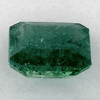 2.04 Carat Asscher Natural Green Emerald