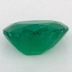2.89 Carat Oval Natural Green Emerald