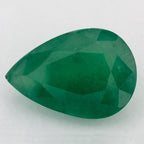 3.33 Carat Pear Natural Green Emerald