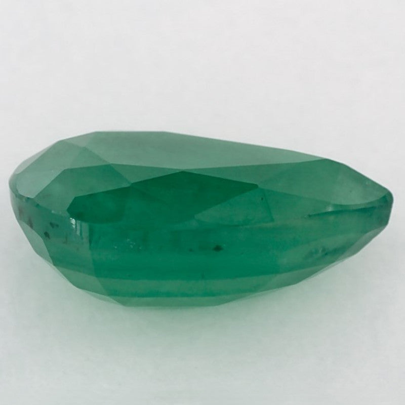 3.33 Carat Pear Natural Green Emerald
