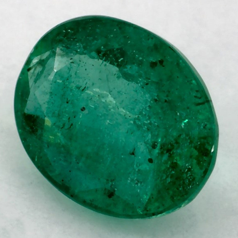 1.02 Carat Oval Natural Green Emerald