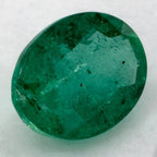 1.02 Carat Oval Natural Green Emerald