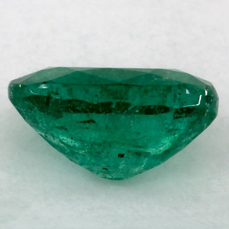 1.02 Carat Oval Natural Green Emerald