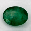 1.06 Carat Oval Natural Green Emerald