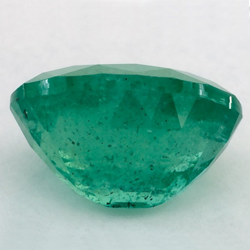 1.39 Carat Oval Natural Green Emerald