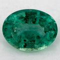 1.08 Carat Oval Natural Green Emerald