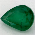 1.01 Carat Pear Natural Green Emerald