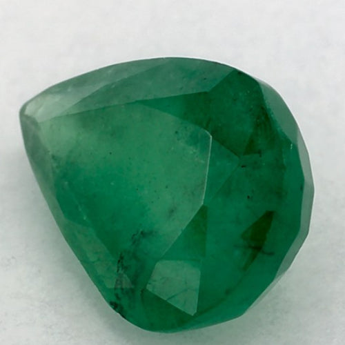 1.01 Carat Pear Natural Green Emerald