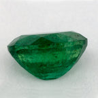 1.28 Carat Oval Natural Green Emerald