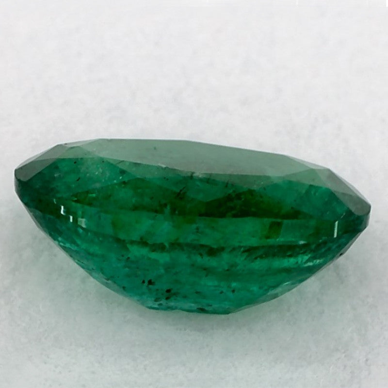 1.03 Carat Oval Natural Green Emerald