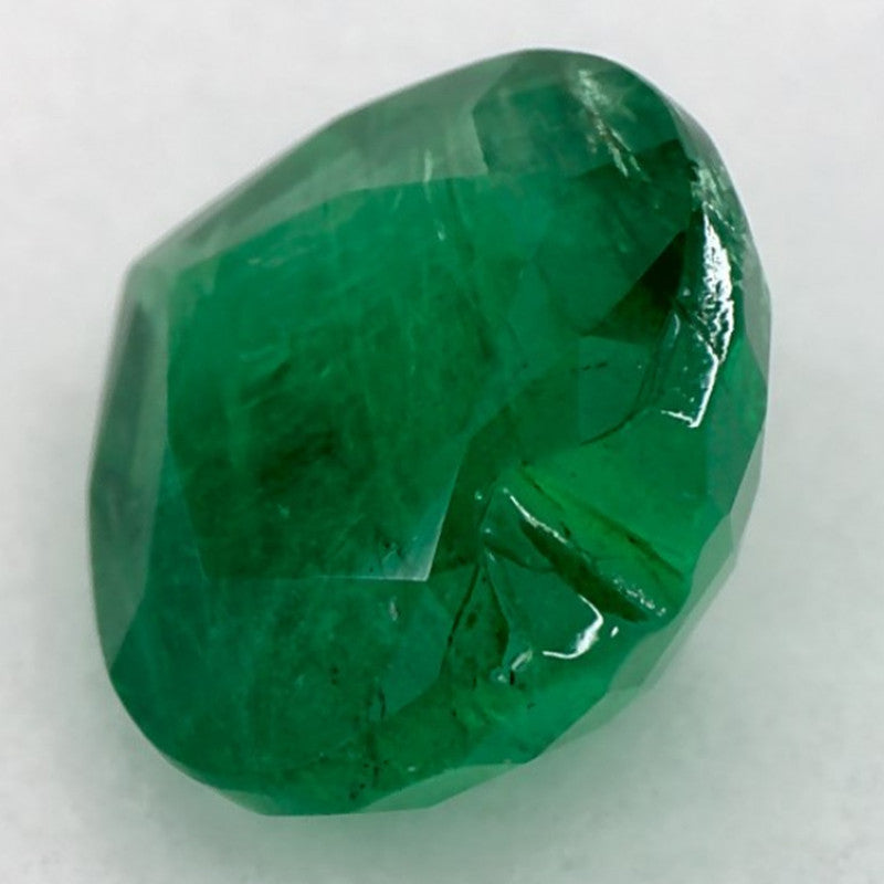 1.29 Carat Heart Natural Green Emerald