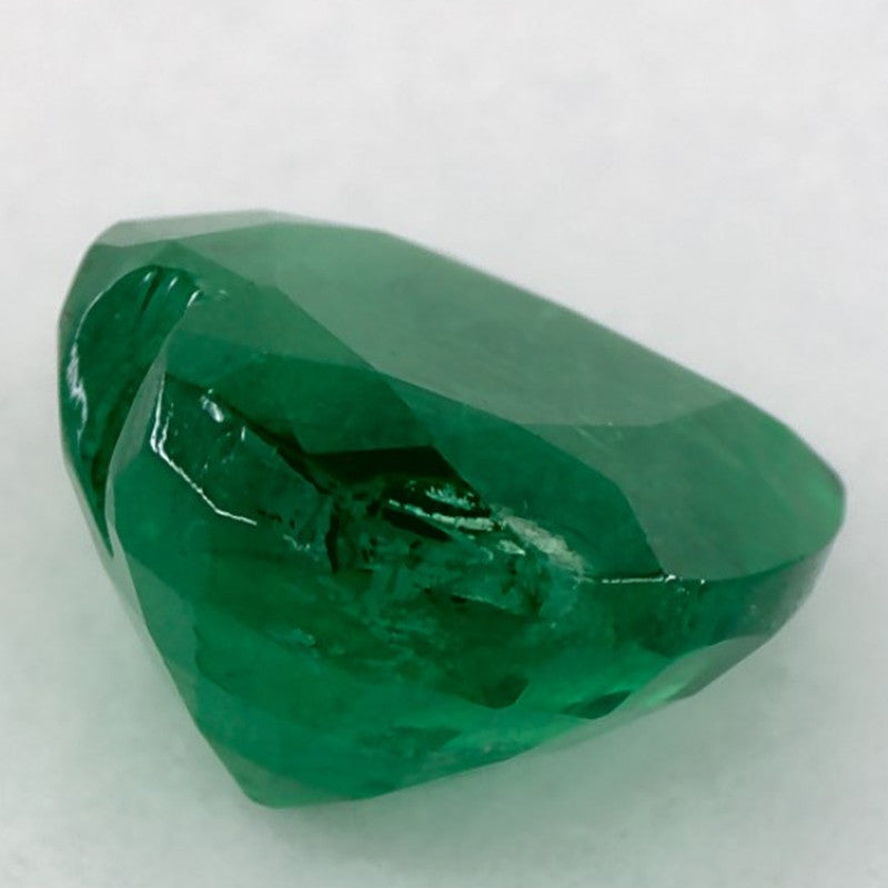 1.29 Carat Heart Natural Green Emerald