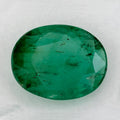 1.42 Carat Oval Natural Green Emerald