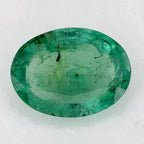 2.51 Carat Oval Natural Green Emerald