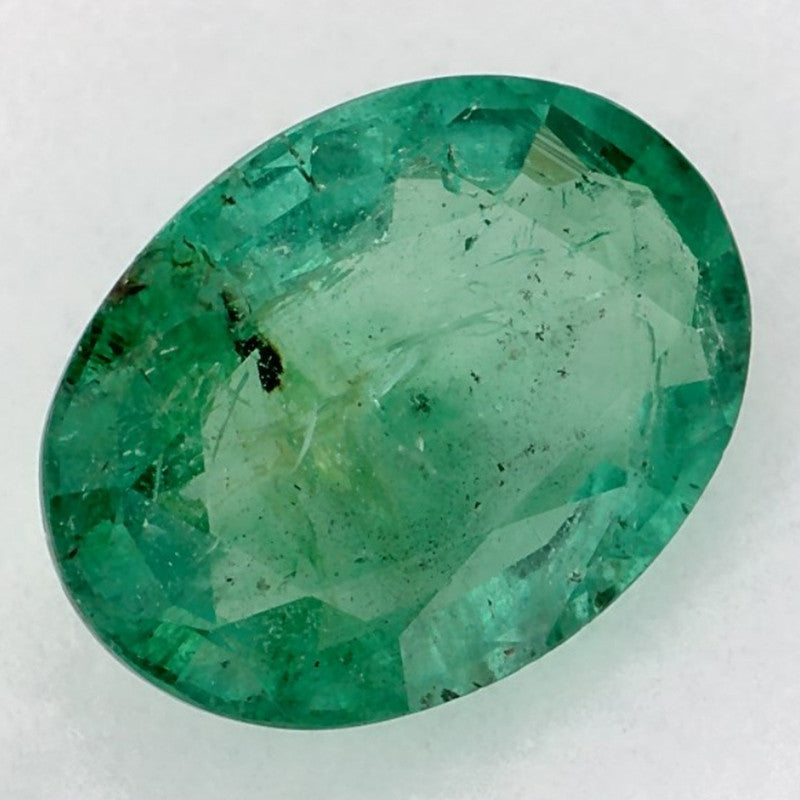 2.51 Carat Oval Natural Green Emerald