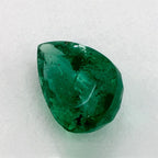 1.34 Carat Pear Natural Green Emerald