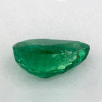 1.34 Carat Pear Natural Green Emerald