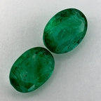 4.57 Carat Oval Natural Green Emerald