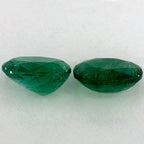 6.77 Carat Oval Natural Green Emerald