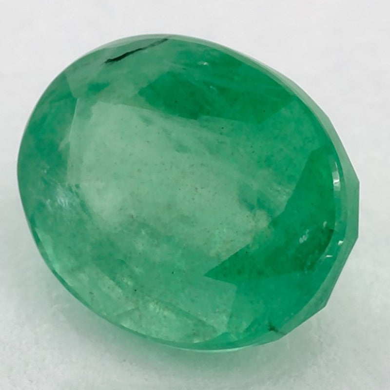 2.31 Carat Oval Natural Green Emerald