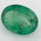 2.61 Carat Oval Natural Green Emerald