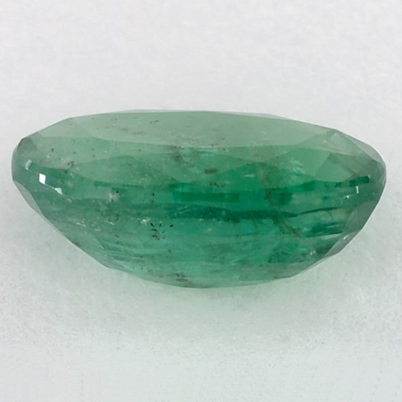 2.61 Carat Oval Natural Green Emerald
