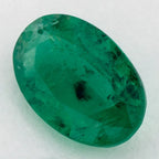 1.26 Carat Oval Natural Green Emerald